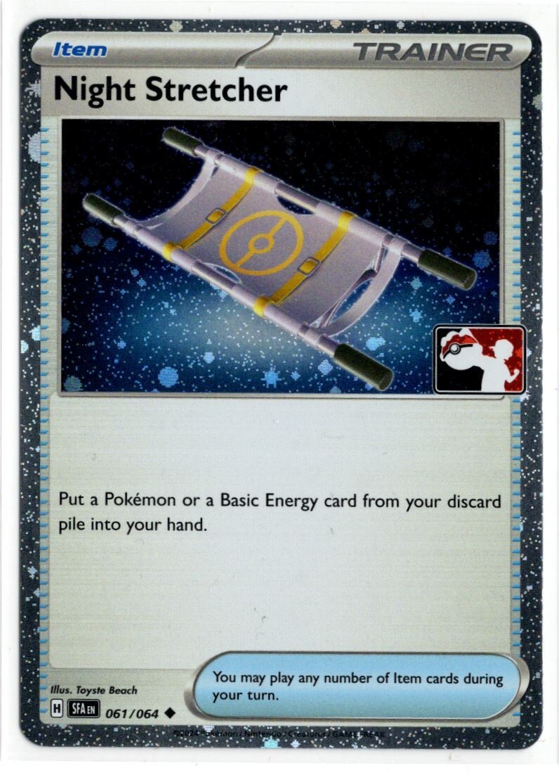 Play! Pokemon Prize Pack 6 Shrouded Fable Cosmo Holo Night