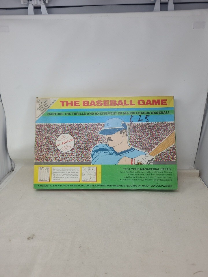 Horatio The Baseball Spinner Dice Game 1986 NL Edition Horatio eBay