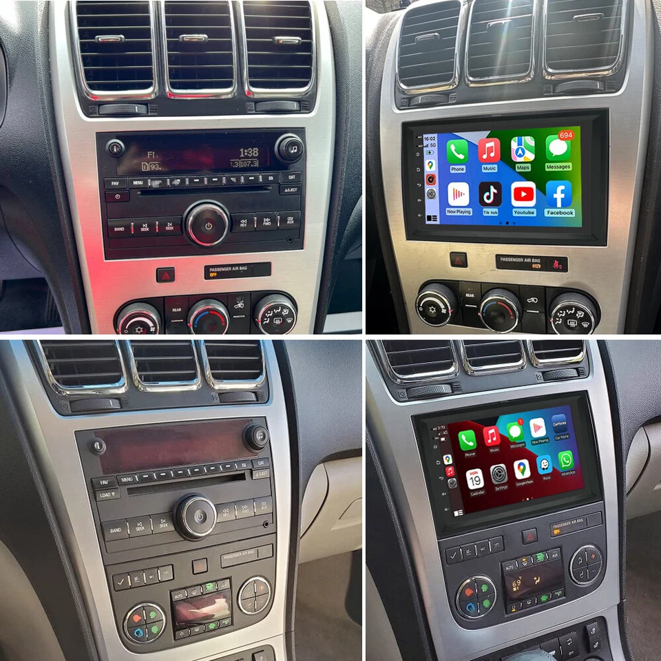 Para 2007 2008 2009 2010 11 12 GMC Acadia Android 13 Carplay Coche Estéreo Radio GPS Foto 2 de 4