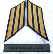 Rangabzeichen Marine Hauptgefreiter gold/blau Dienstgradabzeichen Schulterklappe