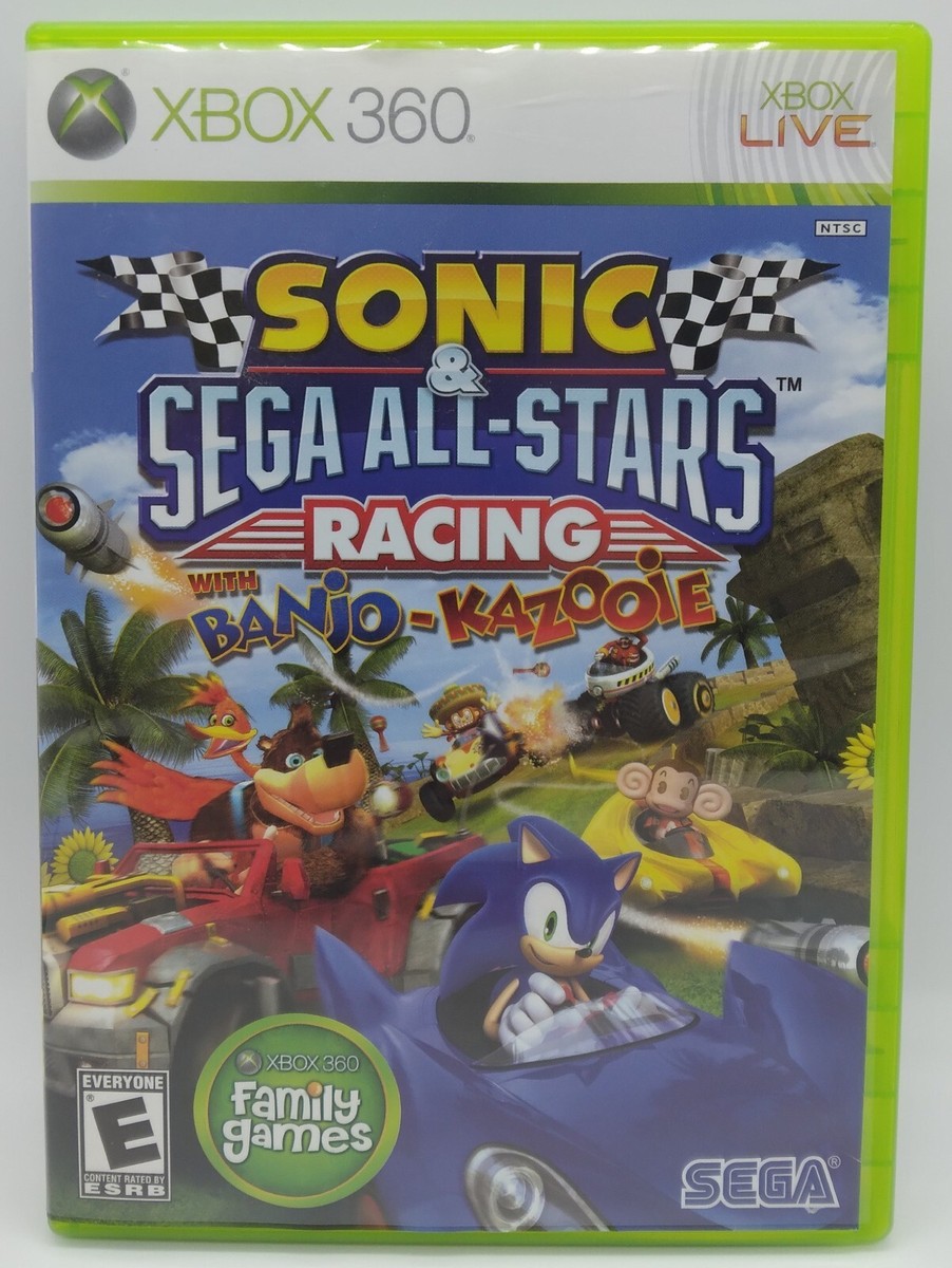 Sonic & Sega All-Stars Racing With Banjo-Kazooie Xbox 360 E
