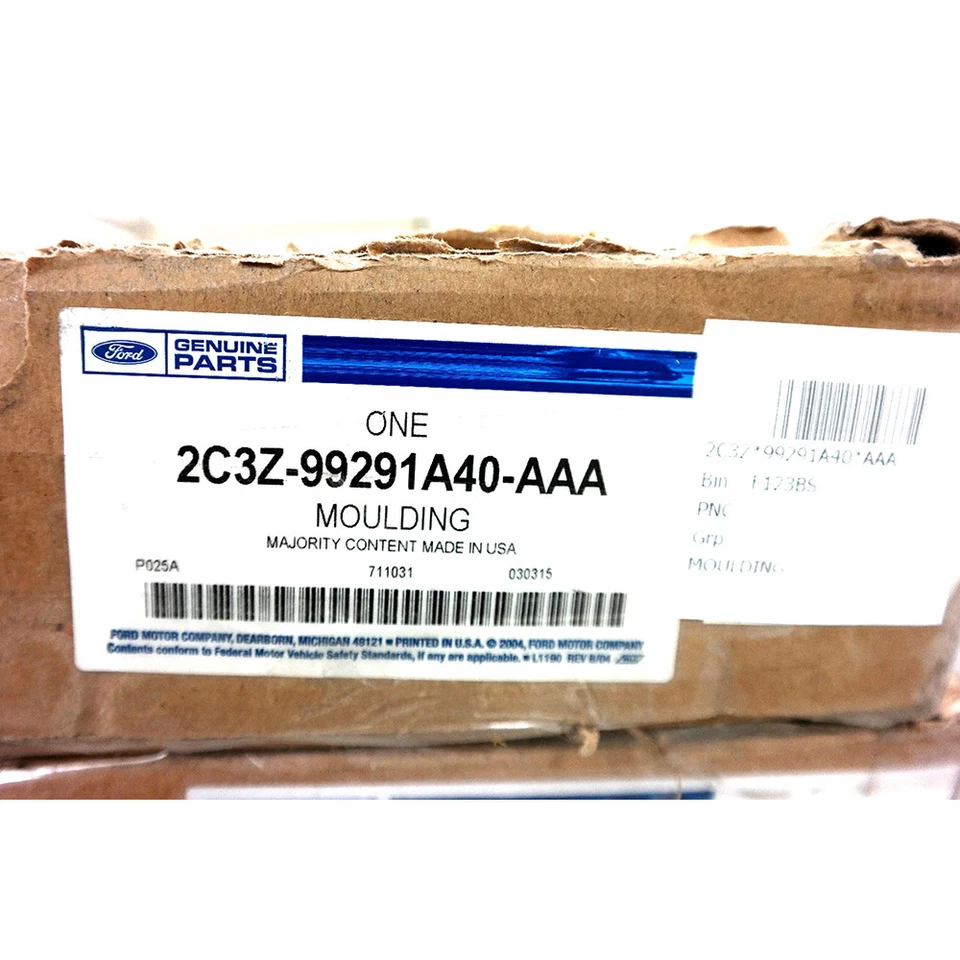 Moldura de riel de plataforma de camión Styleside 8 ft pasajero derecho OEM NUEVO 2C3Z-99291A40-AAA Foto 4 de 4