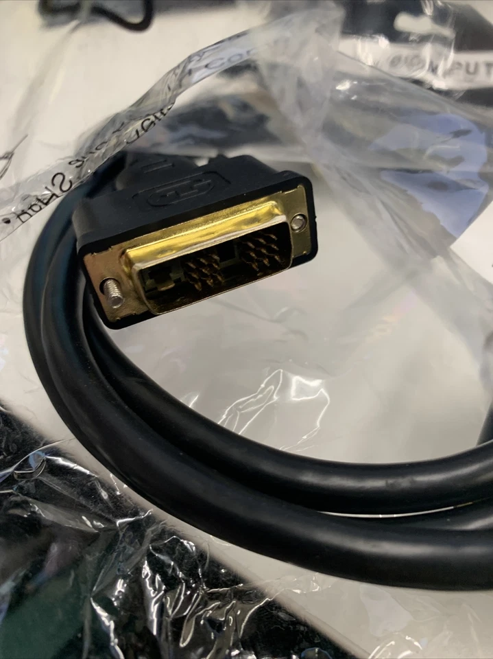 2m DVI-D 18+1pin Male to Male Cable Digital Video Lead (1090-020) - Image 3 of 4