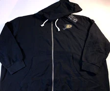 Anaheim Ducks NHL Hockey Team Zippered Long Sleeve Hoodie Jacket New Mens 4XL 4X
