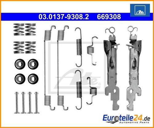Zubehörsatz, Bremsbacken ATE 03.0137-9308.2 für Smart - Bild 1 von 1