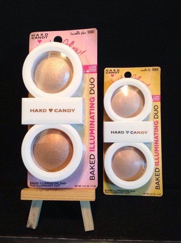 *HARD CANDY^ Just Glow BAKED ILLUMINATING DUO Powder Compact NEW! *YOU CHOOSE* - Picture 9 of 12