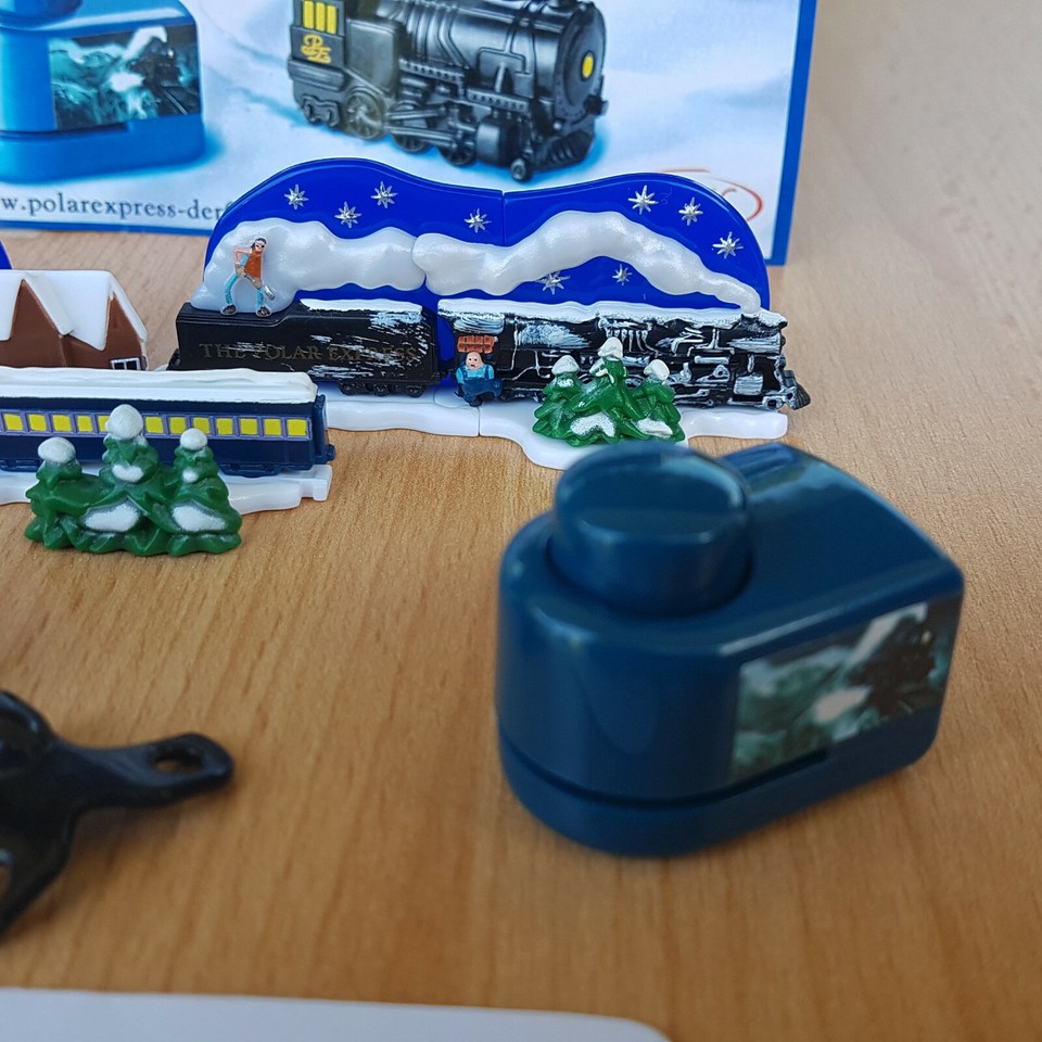 TOP KINDER SURPRISE SET - The Polar Express - MINT 1.3" miniatur ...