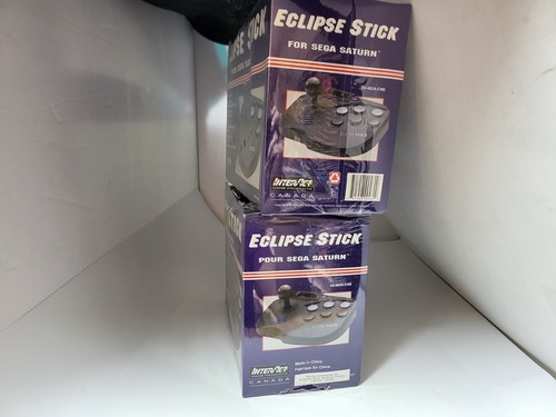 2 NEW in Purple box Interact Sega Saturn Eclipse Arcade Joystick Joy Stick #19D - Picture 5 of 10