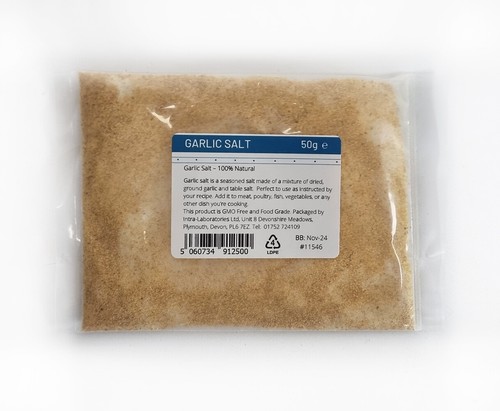 Garlic Salt, Seasoning, Premium Quality 100% Natural Vegan Friendly 50g - 1.95kg - Picture 11 of 16