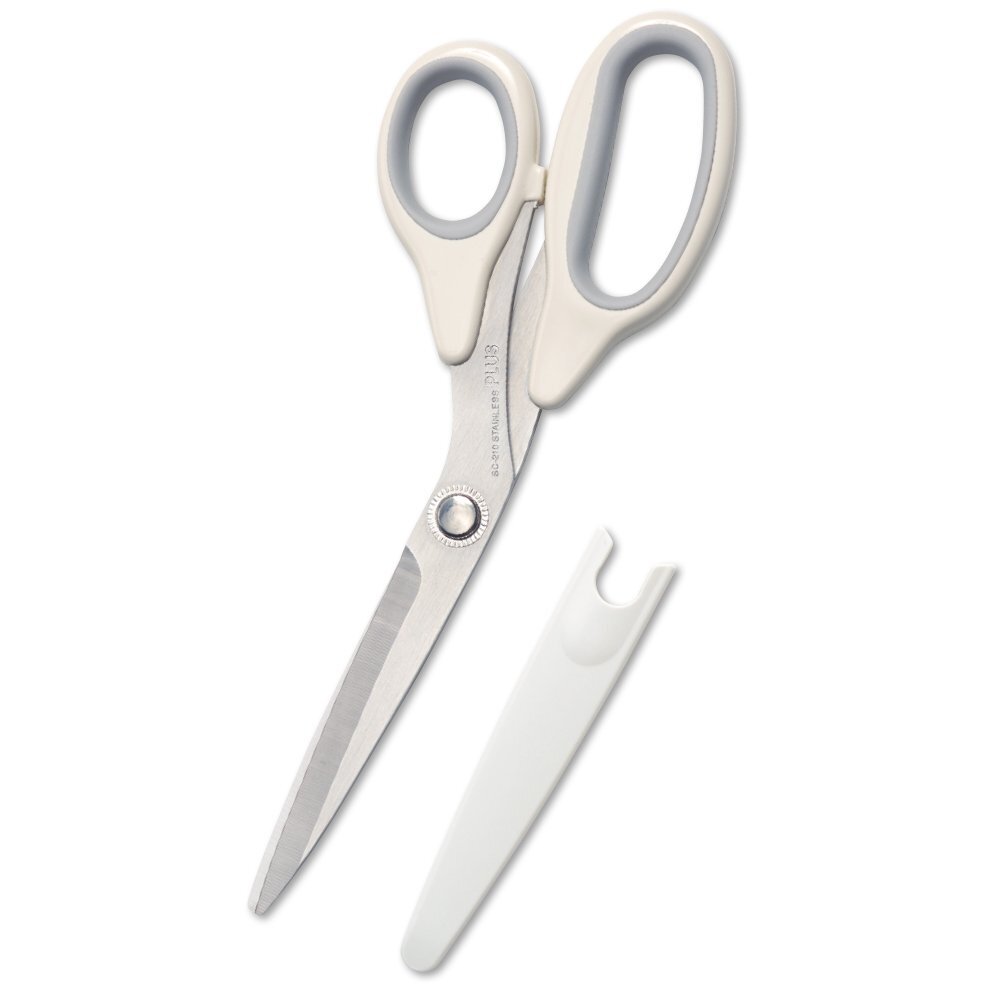 PLUS Scissors Cutting Scissors for Cardboard Cloth Dress Scissors SC-210 34-429-image