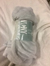 VCNY Home Texture Herringbone 50" x 60" Throw, Blanket, Antartica