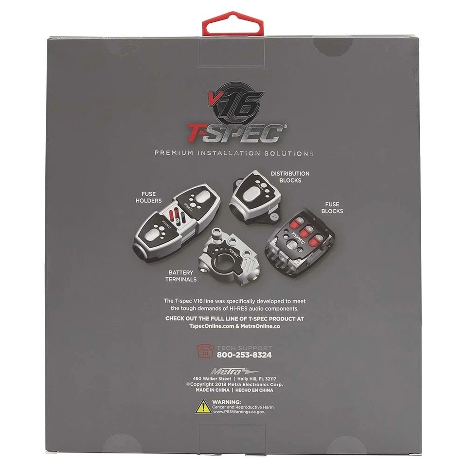 T-Spec V16RCA-174 V16 Series 4 Channel RCA Audio Cables 26 AWG OFC 17 Ft - Image 3 of 4