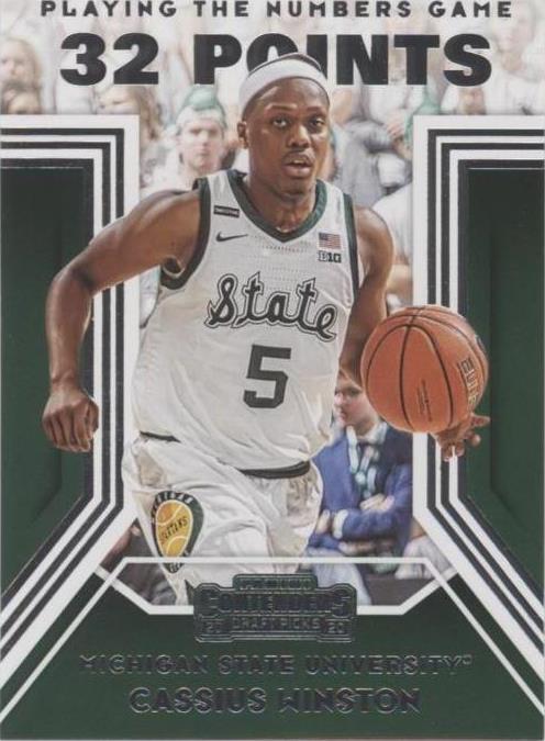2020-21 Panini Contenders Draft Picks - Cassius Winston #27 - 1 of 2