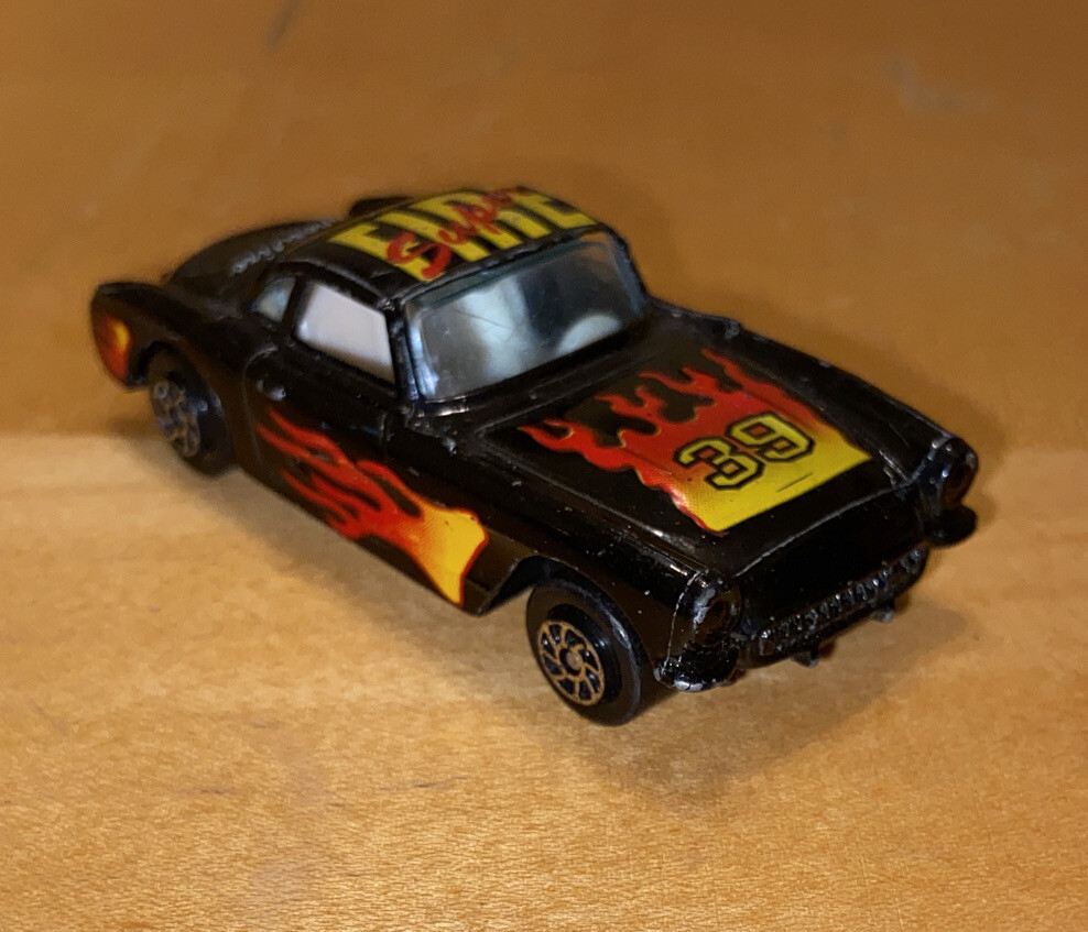 Vintage Yatming Imperial No. 1039 1957 Chevy Corvette Rare Super