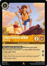 Lorcana Christopher Robin - Adventurer 2/216 Rise of the Floodborn NM