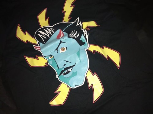 Vincent Price Animated T-Shirt Nice Size medium 100% Cotton Bella Canvas - Picture 2 of 6