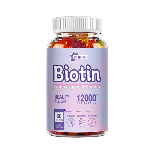 WEEM Hair Skin and Nails Gummies - Supports Healthy Hair - Vegan biotin Vitamins
