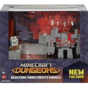 Minecraft Dungeons Redstone Monstrosity Mangle Battle Set With Mini Figures 5e Ebay