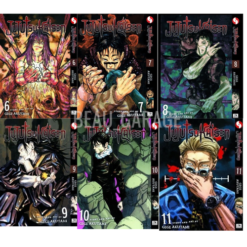 Jujutsu Kaisen Manga English Full Set Vol 0-25 Gege Akutami Comics DHL Express - Picture 6 of 9