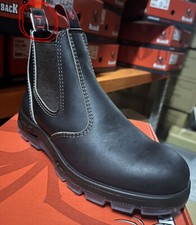 Redback Men's Easy Escape Elastic Sided Soft Toe Work Boots UBOK Tag Size 7/8US