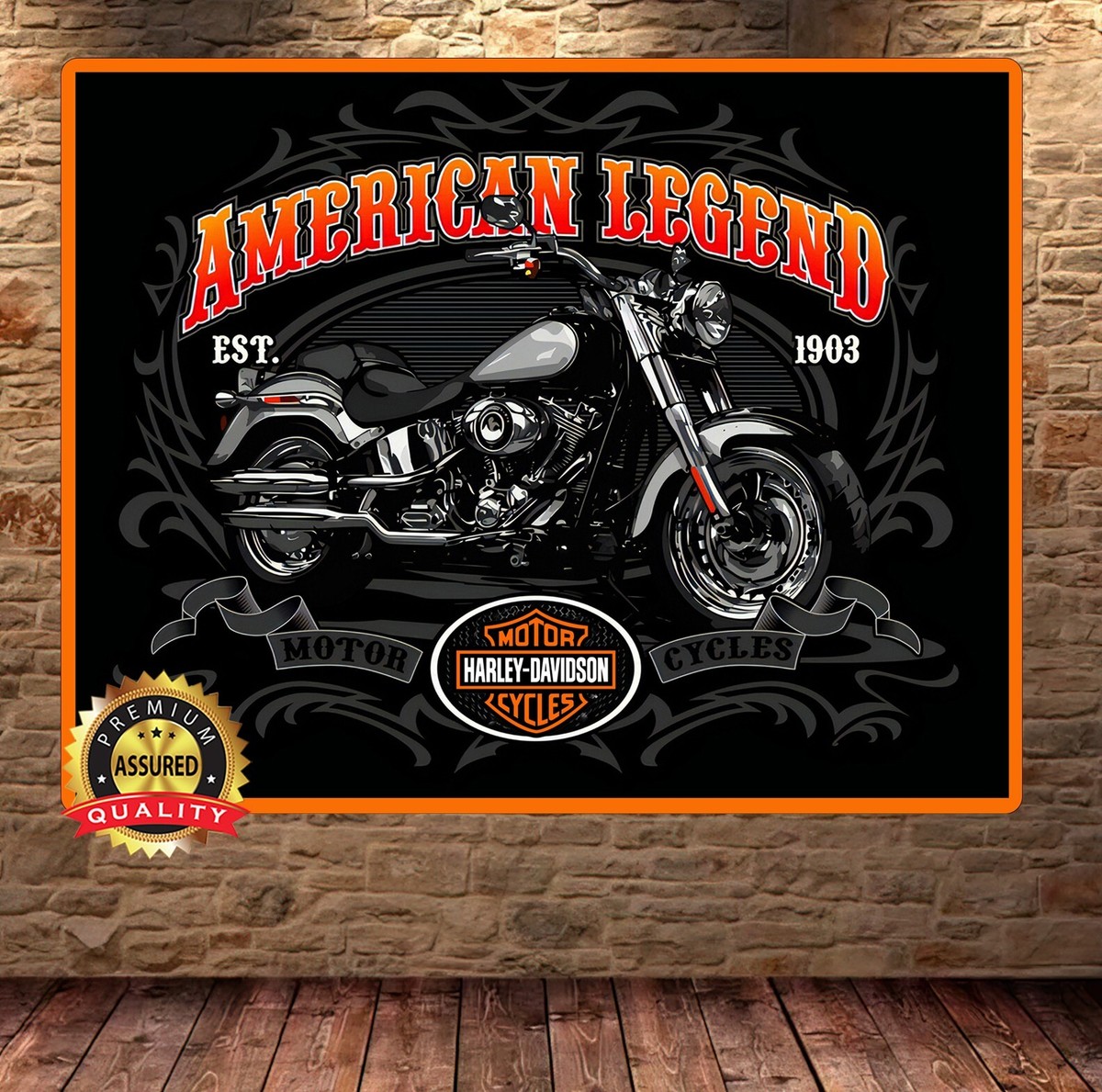 American Legend Established 1903 - Harley Davidson - Rare