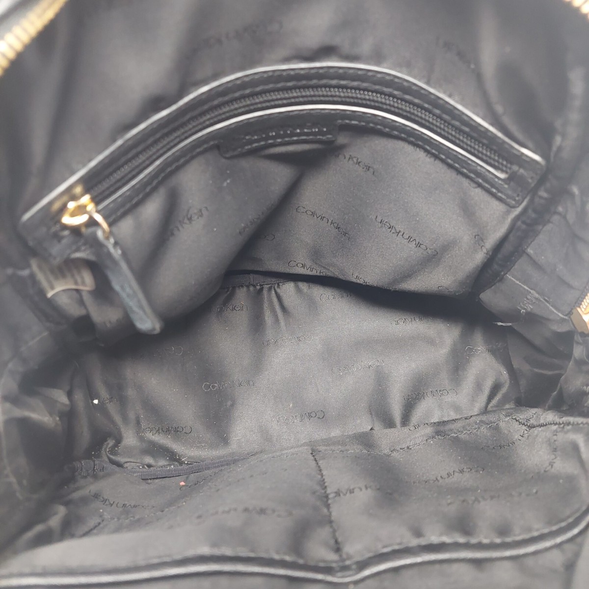 Calvin Klein Black Faux Leather Mini Backpack Travel Carry On Preppy Minimalist Amazon.com | Calvin Klein Estelle Novelty-Backpack, Black  main image 3