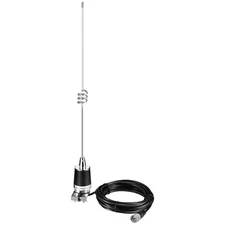 Mobile Ham Radio NMO Antenna Dual Band VHF UHF 136-174MHz 400-470MHz Lip Mount