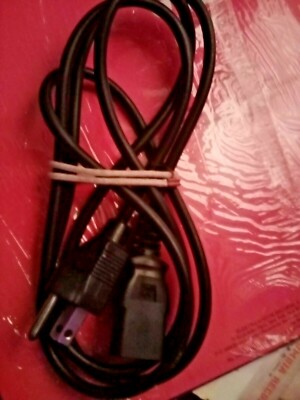 Standard Computer / Monitor / PC Power Cord / Cable