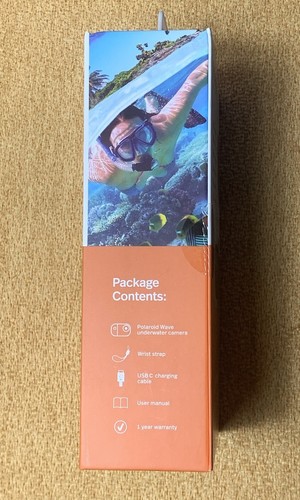 Polaroid Wave Underwater 18mp 4K UHD Camera (Orange/White) - WiFi - Picture 4 of 4