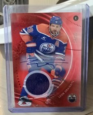 2025-26 SP Game Used Leon Draisaitl Autograph Game Used Jersey Patch /15 Oilers