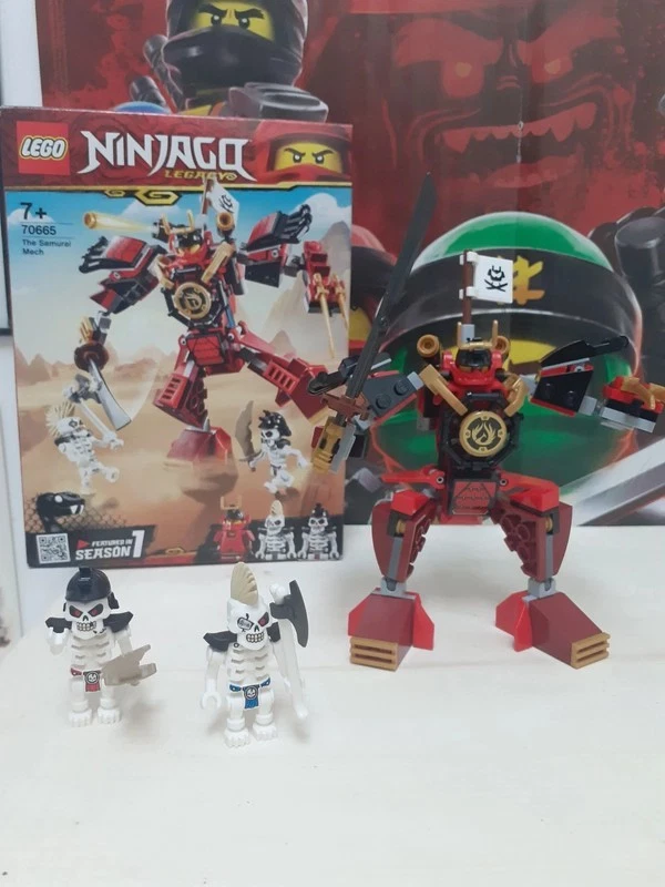 LEGO Ninjago 70665 The Samurai Mech - LE ROBOT SAMOURAÏ – complet boîte + notice - Photo 2/4