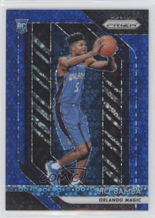 2018-19 Panini Prizm Fast Break Blue Prizm 29/175 Mo Bamba #99 Rookie RC 5xx