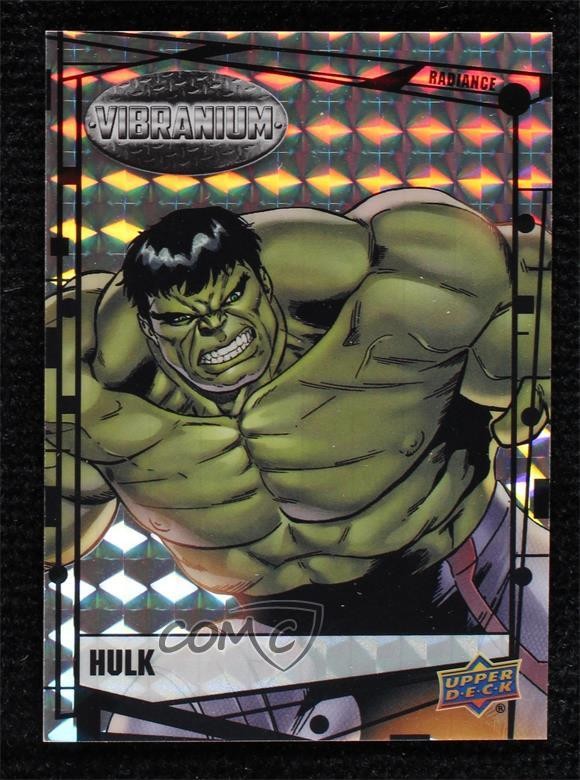 2015 Upper Deck Marvel Vibranium Radiance Vibranium 8/50 Hulk #6 1j8