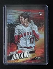 2018 Topps Fire Shohei Ohtani Hot Starts HS-1 Rookie Card RC