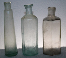 PONTIL FLACONE MEDICINA LOTTO DI 3