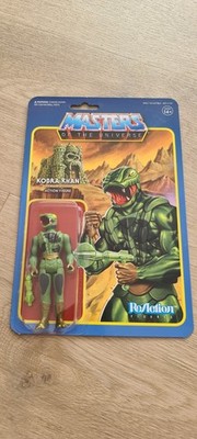 Super7-ReAction-Masters of the Universe-MotU- KOBRA KHAN CAMO Power-CON Exclusiv
