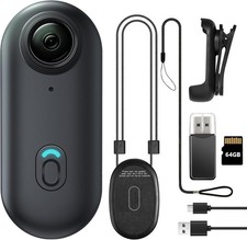 Meoilkolnm Mini Body Camera, Wearable Action Body Cam, Thumb Size Hands Free Rec