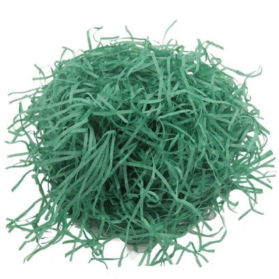 Green Easter Grass Raffia Paper Shreds for Basket Filler Gift Wrap Decor