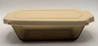 🍞 Vintage Anchor Hocking Ovenware 1.5 Qt Amber Loaf Dish #1041 w/ Lid