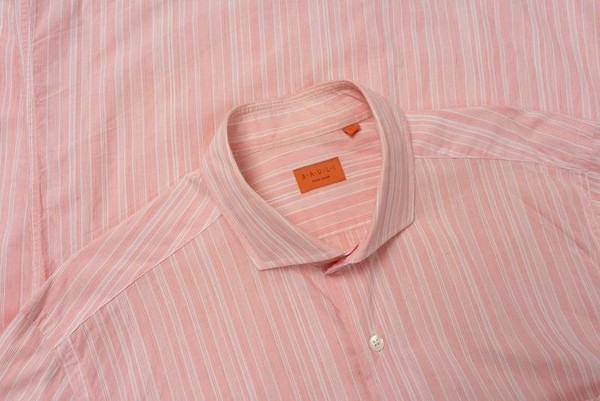Men Bruli Shirt Pink Cotton 42