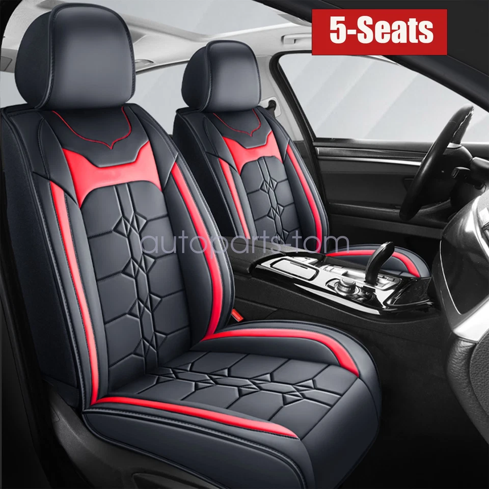 Fundas de 5 asientos de cuero PU para Toyota 4Runner 2003 2004 2005-2024  Foto 3 de 4