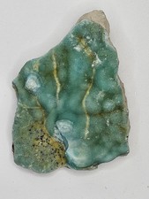 Rare Smithsonite & Azurite crystal Specimen blue Aragonite 198g Pakistan 9cm