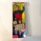 Mattel Cool School Ken Doll 1999 Vintage Colorblock Sweater Backpack 23941 NIB