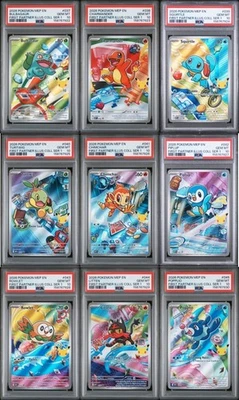 PSA 10 SEQUENTIAL SET Pokemon First Partner Illustration Collection Series 1 MEP