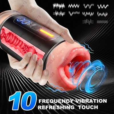 solo male sex toys Snail Golden Star Mouth Masturbator main image 0