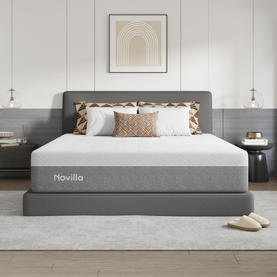 Bliss Mattress King Size, 14 Inch Gel King Memory Foam Mattress | Cooling Comfor