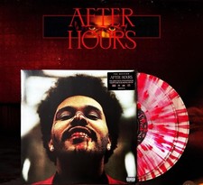 THE WEEKND After Hours Clear +Blood Red Splatter Vinyl 2LP Merch Tour NEU SEALED