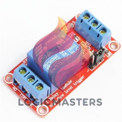 12V 1 Channel Module With Optocoupler Isolation High and Low Level Trigger Relay