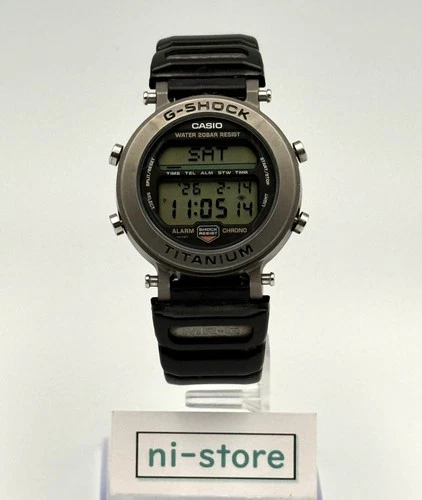 Casio G-Shock MRG-1 Silver Men's Vintage Titanium Digital Watch Japan - Rank B