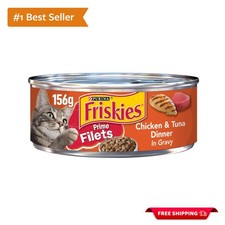 Delicious Chicken Tuna Wet Cat Food in Gravy, 5.5 oz for All Life Stages